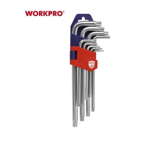 WorkPro wp222002 Ključevi imbus Torx (sigurnosni), set (9 kom) ( WP222002 ) Slike