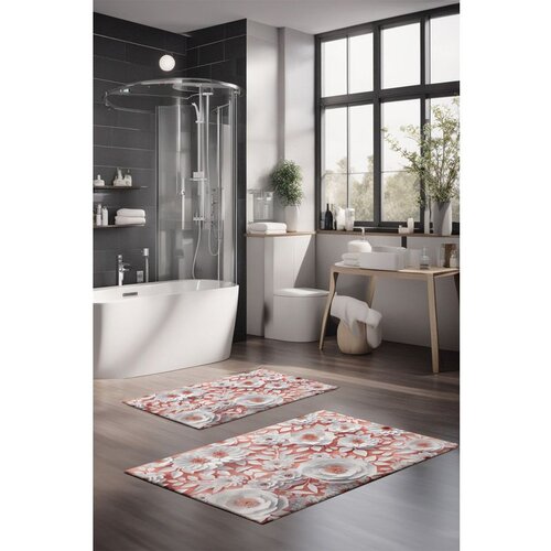  CT-5253 multicolor bathmat set (2 pieces) Cene
