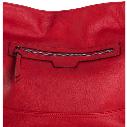 Fashion Hunters Red bag, 2in1 backpack with a pocket Slike