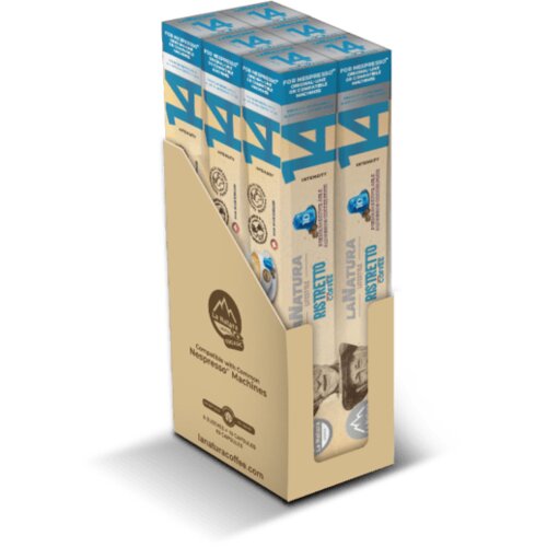 La_Natura_Lifestyle Kapsule za kafu Ristretto, Nespresso kompatibilne, 60 kapsula Slike
