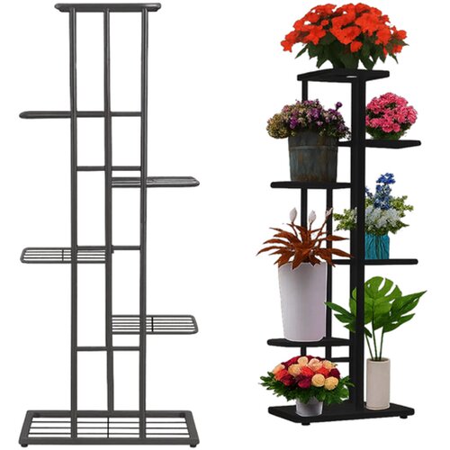 Ruhhy metalni stalak za cvijeće 106 cm, 6 razina, loft Cijene
