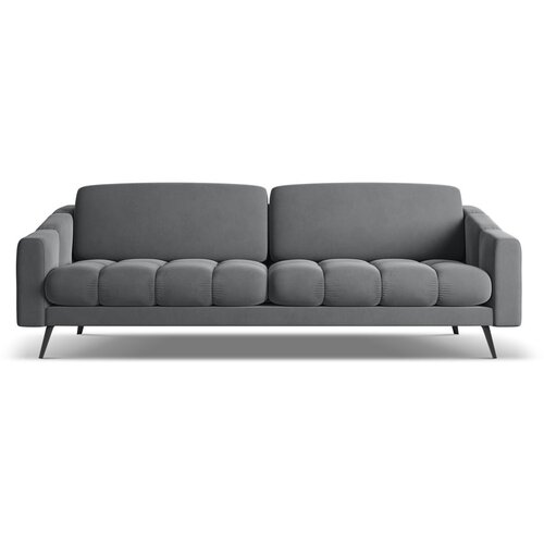 Makamii Siva baršunasti sofa 238 cm Nalu – Cijene