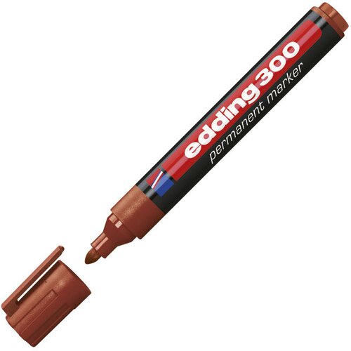 Marker permanentni 1,5-3mm okrugli vrh edding 300 smeđi Cene