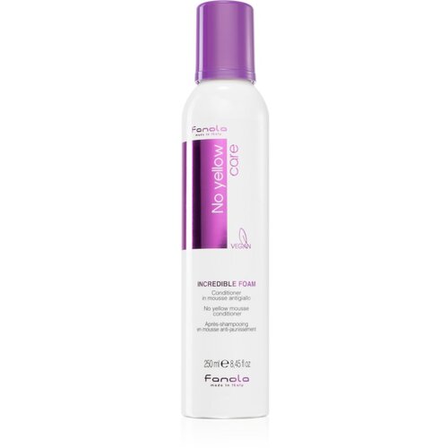 Fanola No Yellow Incredible Foam pjenasti regenerator neutralizirajući žuti tonovi 250 ml Cijene