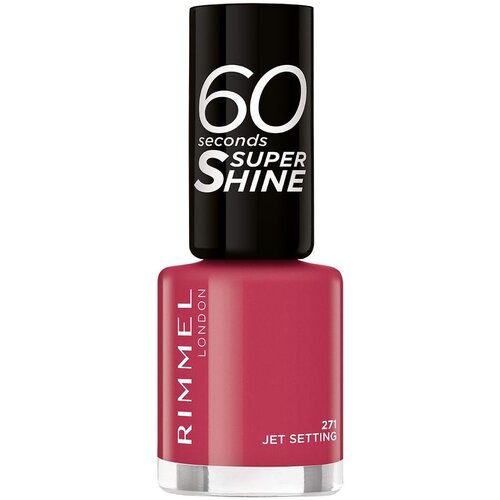 Rimmel London 60 Seconds Super Shine hitro sušeči lak za nohte 8 ml odtenek 271 Jet Setting Cene