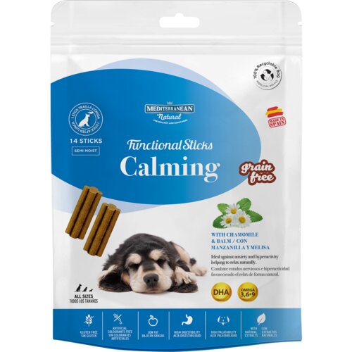 Mediterranean Natural mediterranean poslastica Funcional Sticks Calming 110 g Slike