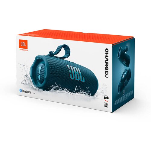 JBL charge 6 bluetooth prenosni zvočnik, moder Slike