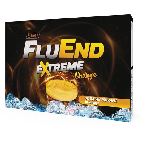 Inpharm Diet fluend extreme orange 16 pastila Slike