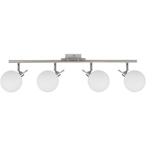Candellux Lighting stropna svetilka v srebrni barvi s steklenim senčnikom 12x82 cm ghost - candellux lighting Cene