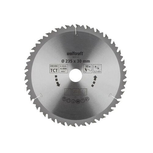 Wolfcraft list za cirkular za drvo 235x30x3.2mm ( 6650000 ) Cene