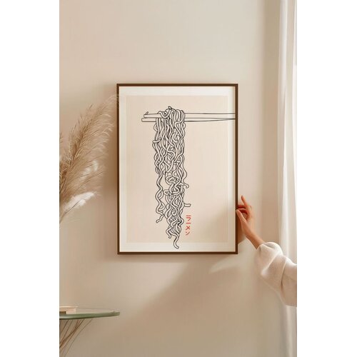 Wallity Uokvirena slika Lmnmdlkahve22, 33x48 cm Cene