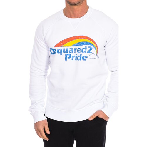 Dsquared Puloverji S71GU0368-S25030-100 Bela Slike