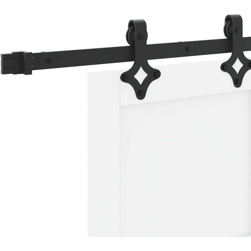  Klizna vrata ORKDAL 83 x 202 cm Masivna borovina Bijela Slike