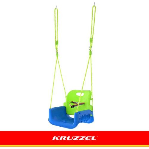 Kruzzel 3-u-1 zeleno-plava dječja ljuljačka Slike