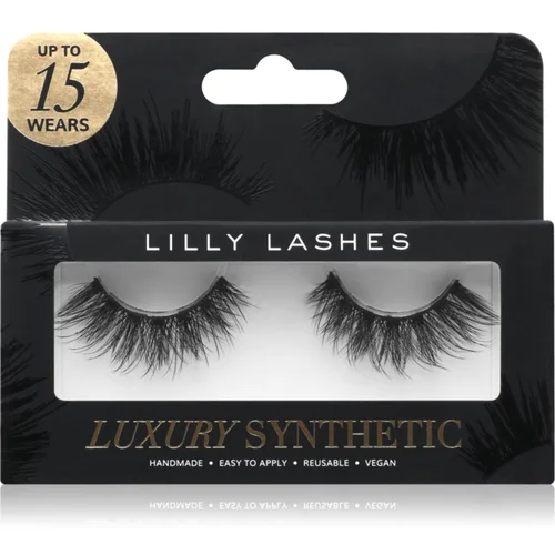 Lilly Lashes Luxury Synthetic umetne trepalnice vrsta Ca$h 1 par