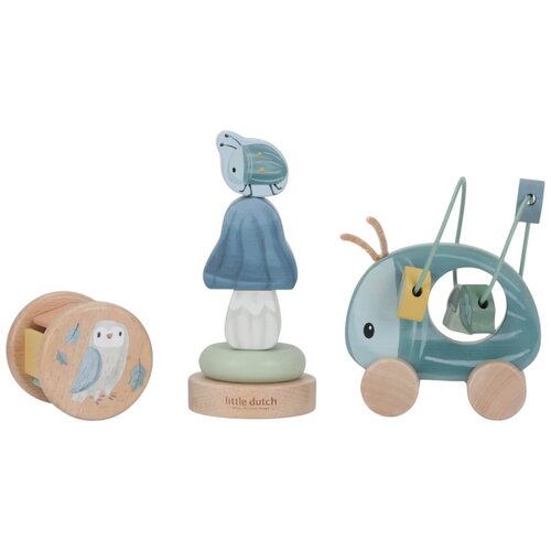Little Dutch® darilni paket wood forest friends Cene