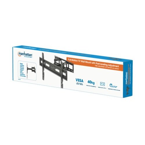 Manhattan univerzalni LCD Full-Motion zidni nosač za TV od 37-80&amp;rdquo; do 40kg Slike