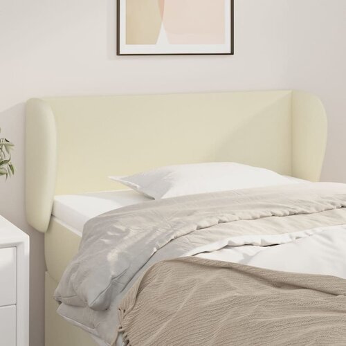 vidaXL Vzglavje z ušesi krem 103x23x78/88 cm umetno usnje Cene