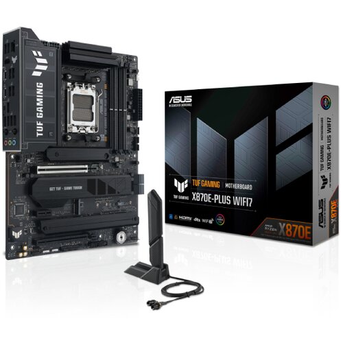 Asus Osnovna plo&amp;scaron;ča TUF GAMING X870E-PLUS WIFI7 AM5 DDR5 RGB gaming ATX, (5000140468) Slike