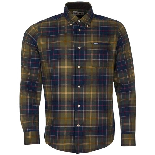 Barbour Srajce z dolgimi rokavi MSH4991 Zelena Slike