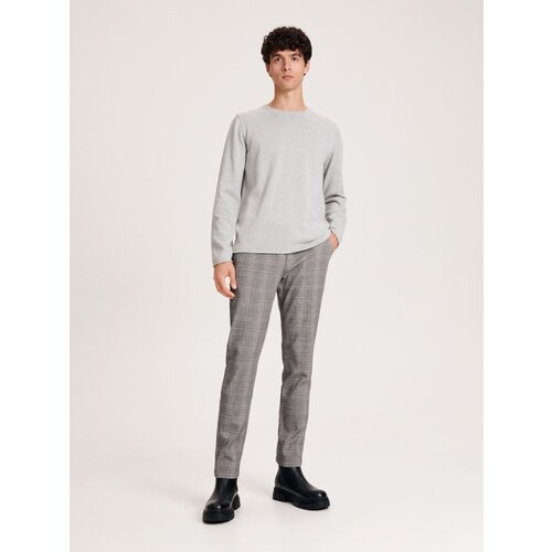 Reserved hlače chino slim - siva Cene