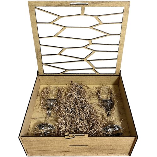 KOVILJ Gift Box 2 ča&scaron;e Grappa - model saće Cene