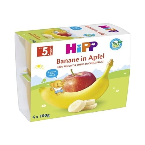 BIO sadje v lončku - banane in jabolka Cene