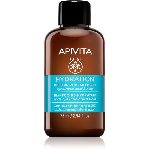 Apivita Hydratation Moisturizing vlažilni &amp;scaron;ampon za vse tipe las 75 ml Slike