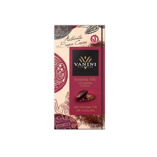 Oznake: Vanini Veganski proizvod Vanini tamna Äokolada 74% kakaa 100g Cene