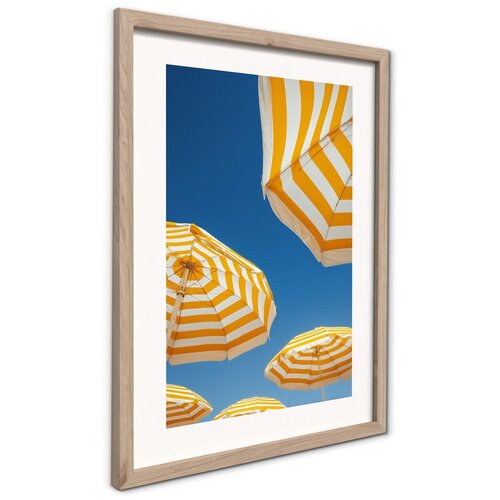 Styler Tiskana slika s okvirom 30x40 cm Umbrellas &amp;ndash; Slike