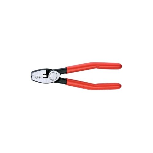 Knipex kle&amp;scaron;ta za krimpovanje hilzni sa prednjim uvođenjem 0,5-6,0mm&amp;sup2; 180mm 97 81 180 Slike