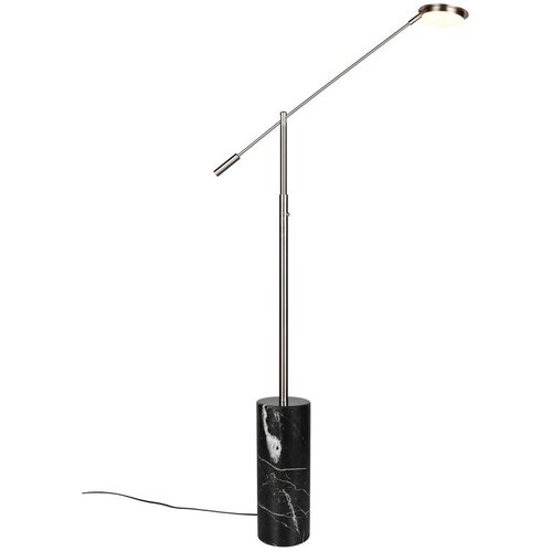 Trio Select Crna/u srebrnoj boji LED stojeća svjetiljka (visina 145 cm) Fiore &amp;ndash; Slike