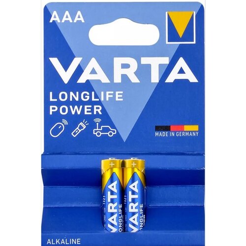 Varta Longlife Power baterija LR03 AAA, 1,5V 2/1 Slike