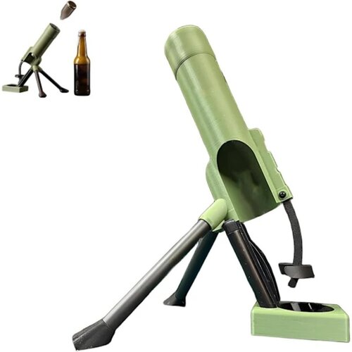 INF Odpirač za pivo v obliki možnarja - TPU, ustreza steklenicam 500 ml/330 ml, več barv Zelena, (5000243260) Cene