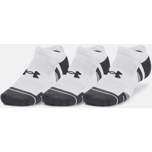 Under Armour UA Performance Tech 3pk NS-WHT socks - unisex