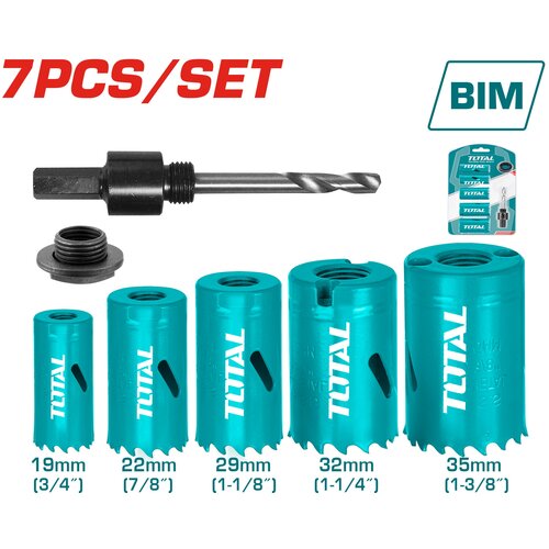 Total 7-dijelni set krunskih pila (TACSH1071) Cijene