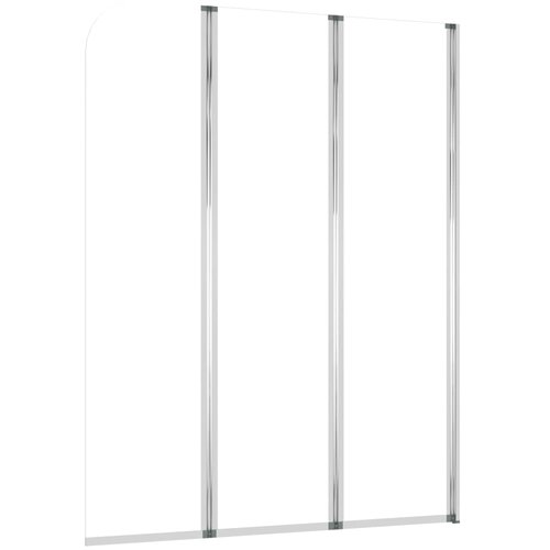  Tu&amp;scaron;-kabine od kaljenog stakla 2 kom 104 x 130 cm prozirne Slike