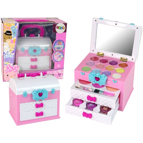 Beauty Kit in Suitcase Pink White Cijene