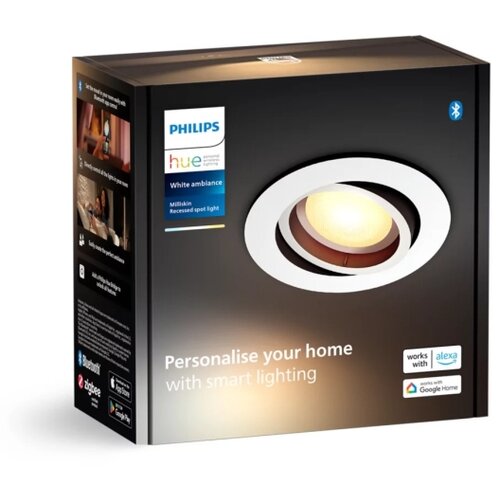 Philips LED prigu&amp;scaron;iva ugradna lampa Hue MILLISKIN 1xGU10/4,2W/230V Slike