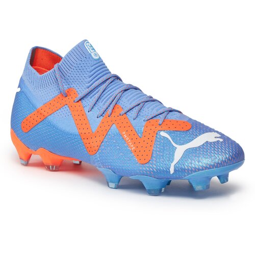 Puma Čevlji Future Ultimate Fg/Ag 107165 01 Blue/White/Ultra Orange Cene