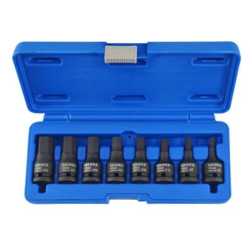 Boni-shop 8-delni set nastavkov za udarni vijačnik 1/2 col z Cr-Mo jeklom M5-M18, (5000210780) Cene