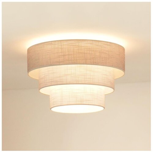 Brilagi plafonska svetiljka alaska luneta 1xE27/15W/230V prečnika 45 cm siva/krem Cene