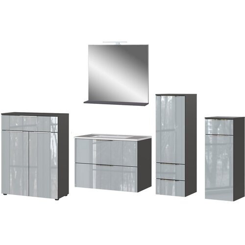 Germania Sivi kupaonski set Crandon 7825 - Cijene