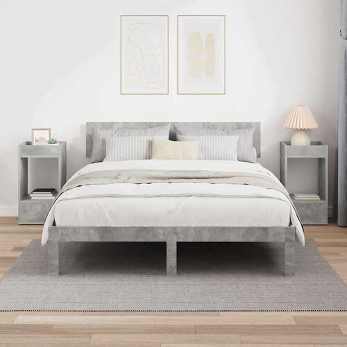  Konačna Stolić 2 pcs Betonski sivi 30 x 30 x 56 cm Slike