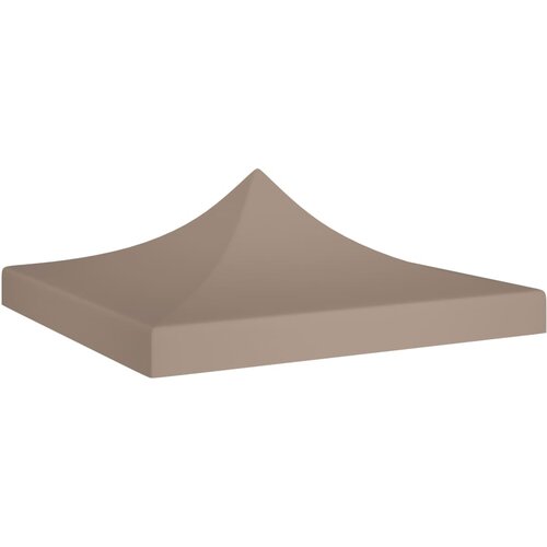 vidaXL Streha za vrtni šotor 3x3 m taupe 270 g/m² Cene