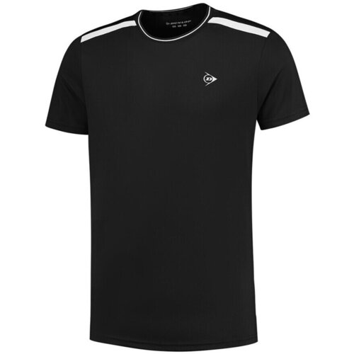 Dunlop Majice s kratkimi rokavi Club Crew Tee Črna Slike