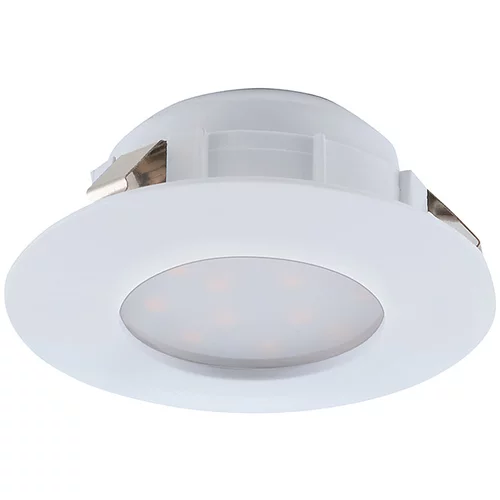 Eglo ugradbena LED svjetiljka Pineda (6 W, D x Š x V: 7,8 x 7,8 x 3,5 cm, Bijele boje, Topla bijela)