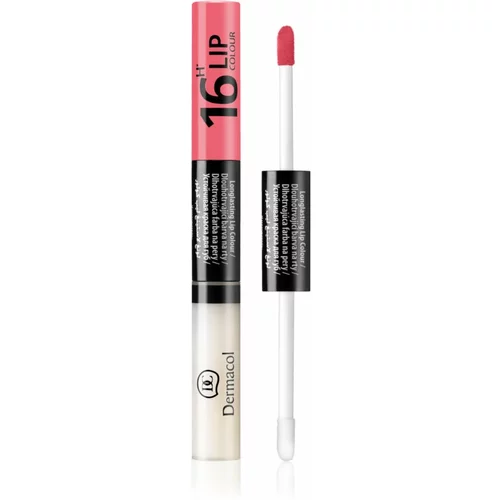 Dermacol 16H Lip Colour dolgoobstojna dvofazna barva in sijaj za ustnice odtenek 01 4.8 g