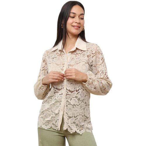 La Modeuse Srajce &amp;amp; Bluze 74368_P175843 Bež Slike