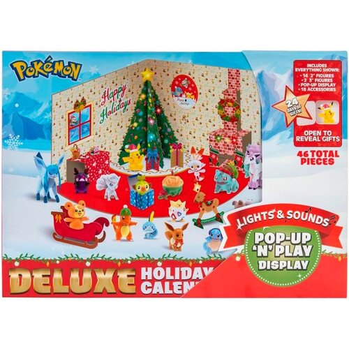 Pokemon Pokémon Adventski Kalendar Deluxe s Svjetlom i Zvukom Cene